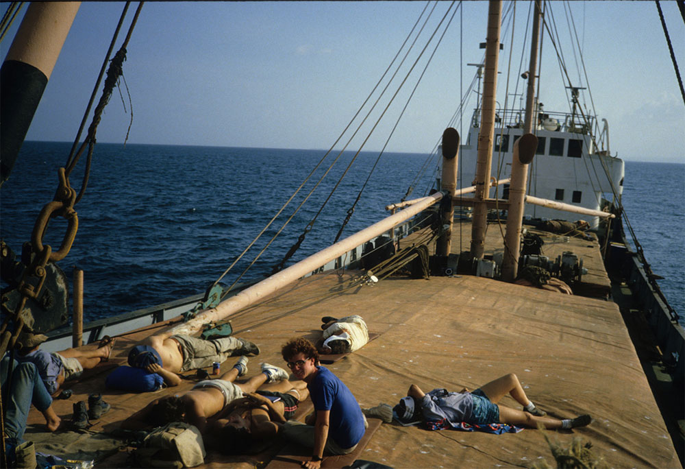 Francis et compagnie sur le pont du Randa Francis et compagnie sur le pont du Randa